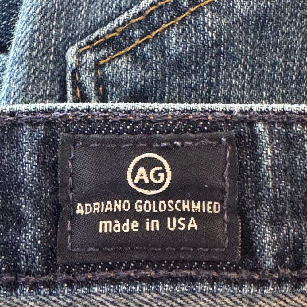 AG Adriano Goldschmied Stevie Slim Straight Jeans (W26R L31.5) - Picture 7 of 17